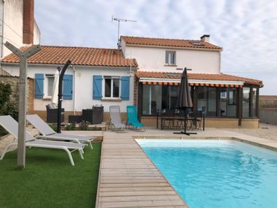 Maison de vacances avec piscine sur l’ile de Noirmoutier.