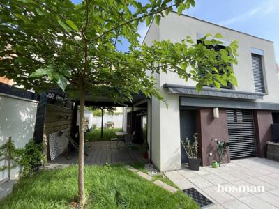 Coup de Coeur- Ravissante maison moderne de 94 m2, Coin de Paradis avec Jardin, Cave & Garage double- Rue de la Métallurgie, Lyon 3ème