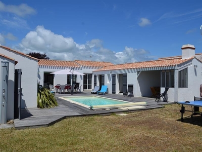 Villa de vacances avec piscine à Barbâtre sur l'île de Noirmoutier