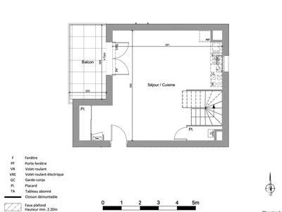Appartement 4 pièces de 72 m² à Jassans-Riottier (01480)