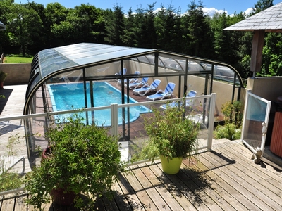 Maison bretonne avec piscine couverte chauffée et SPA (Finistère, Bretagne)
