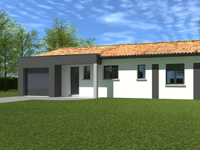 Vente maison à construire 4 pièces 110 m² Gamarde-les-Bains (40380)