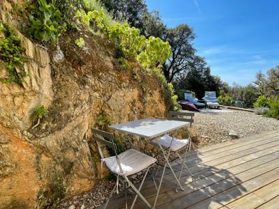 Chambre d'hôte avec piscine privée, vue sur les montagnes et la mer (Haute Corse)