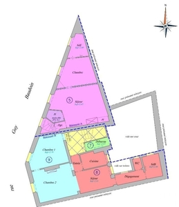 Appartement 2 pièces de 35 m² à Melun (77000)