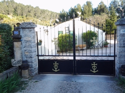 Le Gîte de Margueritte de 50 m2 situé dans le petit village de Comps - Gard - Occitanie
