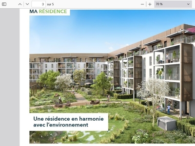 Appartement 4 pièces de 83 m² à Angers (49100)