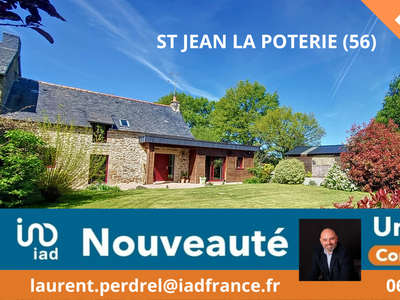 Vente maison 6 pièces 130 m² Saint-Jean-la-Poterie (56350)