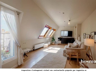 Appartement - 65.0 m2 carrez - 83 m2 au sol - Rue Condorcet 75009 Paris