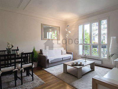 Appartement 1 chambre meublé avec ascenseur et cheminéeAuteuil (Paris 16°)