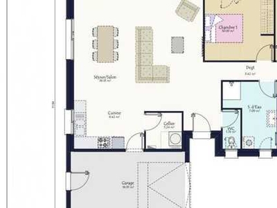 Maison 4 pièces 95 m²