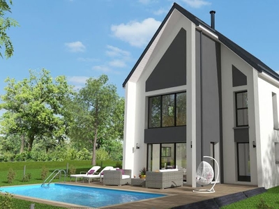 Maison à Combourtillé , 374710€ , 142 m² , 5 pièces - Programme immobilier neuf - LAMOTTE MAISONS INDIVIDUELLES - RENNES