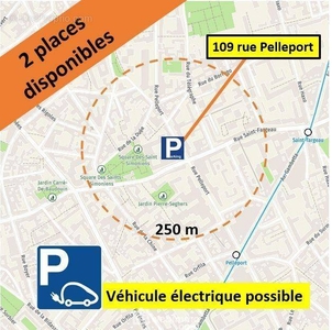 Parking 13m² à paris-20e