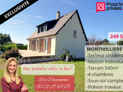 Vente maison 5 pièces 113 m² Montivilliers (76290)