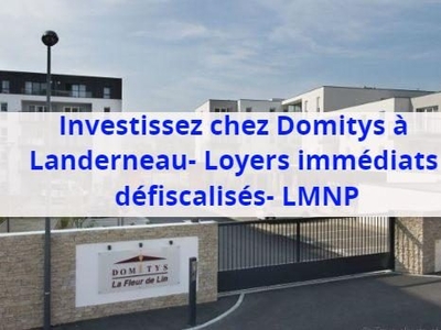 Investissez chez Domitys à Landerneau- Loyers défiscalisés- LMNP