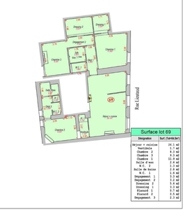 location Appartement F4 DE 84.4m² À AIX EN PROVENCE