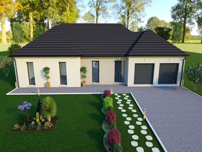 Maison à Berville-sur-Mer , 342496€ , 140 m² , - Programme immobilier neuf - MAISONS HEXAGONE PONT AUDEMER - 161