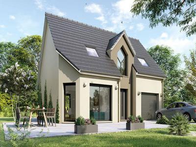Maison à Coudray , 270100€ , 109 m² , 6 pièces - Programme immobilier neuf - MAISONS HEXAGONE LES ANDELYS - 136