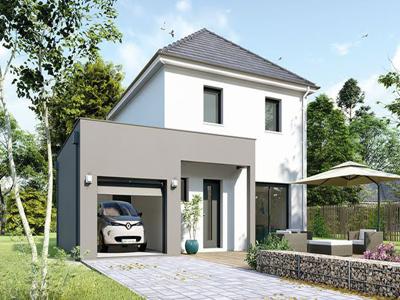 Maison à Gouy , 283397€ , 105 m² , 5 pièces - Programme immobilier neuf - MAISONS HEXAGONE LES ANDELYS - 136