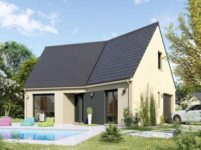 Maison à Guiseniers , 260456€ , 124 m² , - Programme immobilier neuf - MAISONS HEXAGONE LES ANDELYS - 136