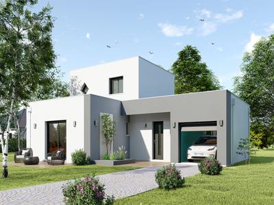 Maison à La Heunière , 330276€ , 113 m² , 5 pièces - Programme immobilier neuf - MAISONS HEXAGONE LES ANDELYS - 136
