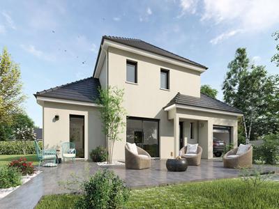 Maison à Longchamps , 273238€ , 115 m² , 5 pièces - Programme immobilier neuf - MAISONS HEXAGONE LES ANDELYS - 136