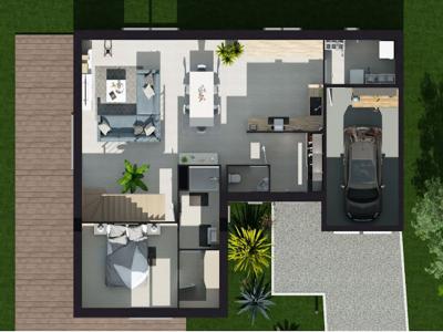 Maison à Vernon , 370000€ , 113 m² , - Programme immobilier neuf - MAISONS HEXAGONE LES ANDELYS - 136