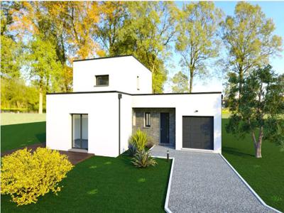 Maison à Vexin-sur-Epte , 298970€ , 113 m² , 5 pièces - Programme immobilier neuf - MAISONS HEXAGONE LES ANDELYS - 136
