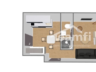Vente appartement 1 pièce 33 m²