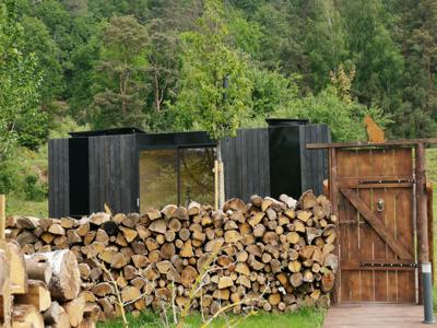 Ecolodge Lynx - hébergement haut-de-gamme avec accès sauna et bain nordique au cœur parc naturel des Vosges du Nord