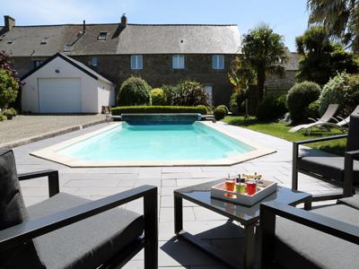 Kastelluce: villa de caractère avec piscine et jardin pour 8 pers proche Cancale (Ille-et-Vilaine, Bretagne)
