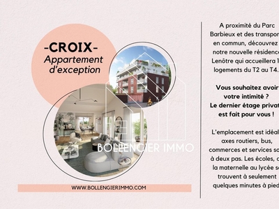 4 room luxury Apartment for sale in Croix, France