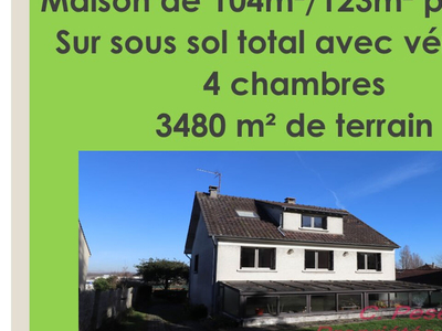 Vente maison 6 pièces 104 m² Lagny-sur-Marne (77400)