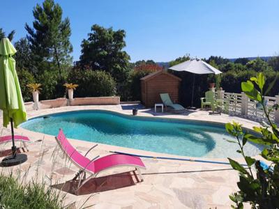 VILLA LEI RIGAÜ - chambre 1, lumineuse et cosy avec terrasse et piscine (Var, Provence)