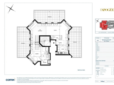 Vente appartement 5 pièces 80.56 m²