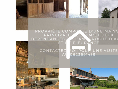 Vente maison 9 pièces 203 m² Puycasquier (32120)