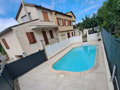 Gard-Aux portes d'Anduze en Cévennes gîte 6 personnes, piscine, climatisation, wifi.