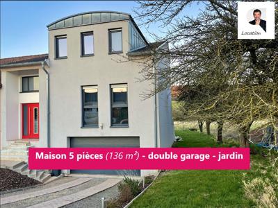 LOCATION NUE - Maison récente de 5 pièces (136m²) à Oudrenne - Double garage et jardin clos