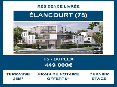 Appartement de luxe 4 chambres en vente à Élancourt, Île-de-France