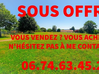 Vente terrain 1200 m²