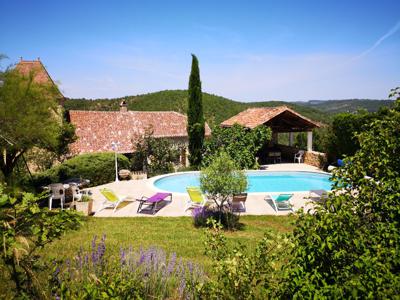 Maison de caractere au calme pour vacances avec spa, piscine près de Cahors