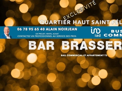 Bar-brasserie de 100 m² à Nantes (44300)