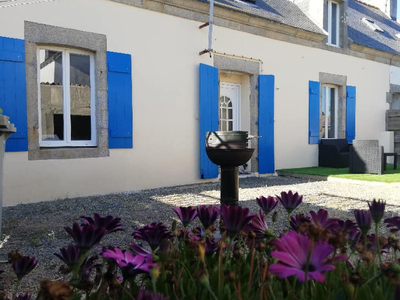 Maison au calme à Penmarch avec terrasse, à quelques minutes en voiture des plages (Finistère, Bretagne)