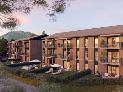 Appartement neuf d'une chambre avec terrasse proche station de ski, Châtillon-sur-Cluses, Haute Savoie, Alpes