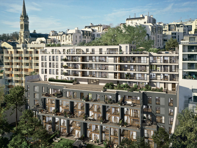 T4 orienté Est | RDC | balcon | résidence de standing à Saint-Cloud (92210) | vue sur PARIS