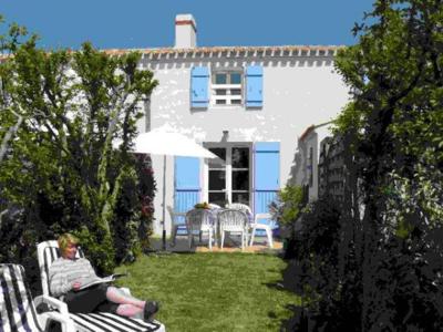 A Noirmoutier-en-l'île, Maison ''Les Mimosas''(séjour + 2 chambres + 2 vélos)