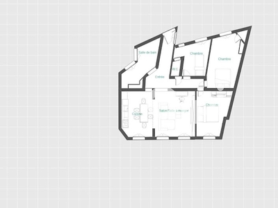 Vente appartement 4 pièces 83.23 m²