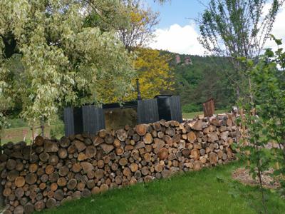 Ecolodge Lièvre - hébergement haut-de-gamme avec accès sauna et bain nordique au cœur parc naturel des Vosges du Nord