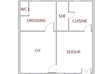 Vente appartement 3 pièces 37 m²