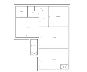 Vente appartement 4 pièces 65 m²