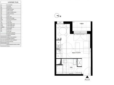 Appartement 1 pièce de 26 m² à Carrières-sous-Poissy (78955)